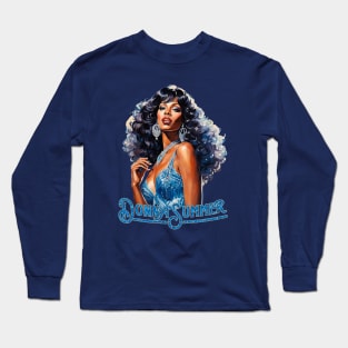 DONNA SUMMER DISCO DIVA Long Sleeve T-Shirt